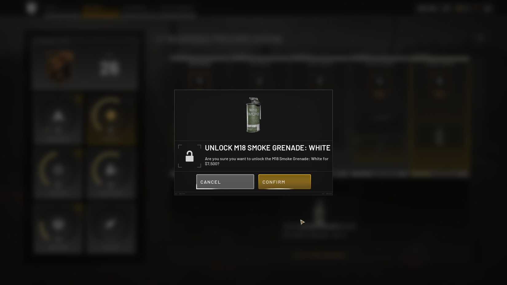 Wardogs White Smoke unlocked