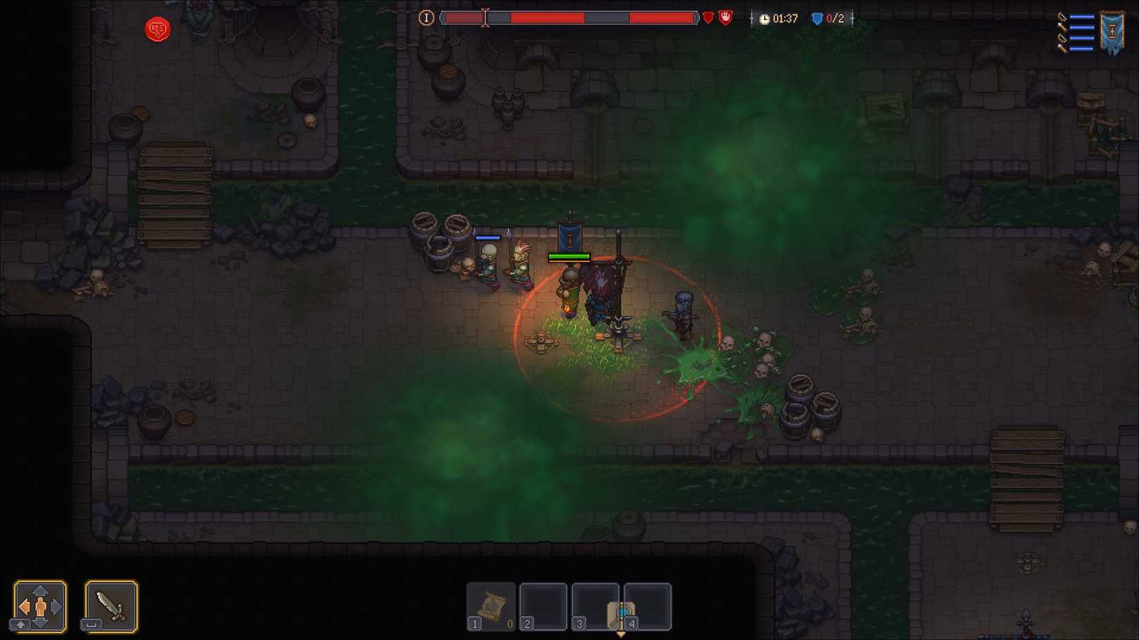 Graveyard Keeper 2 Sewer Brawl fight