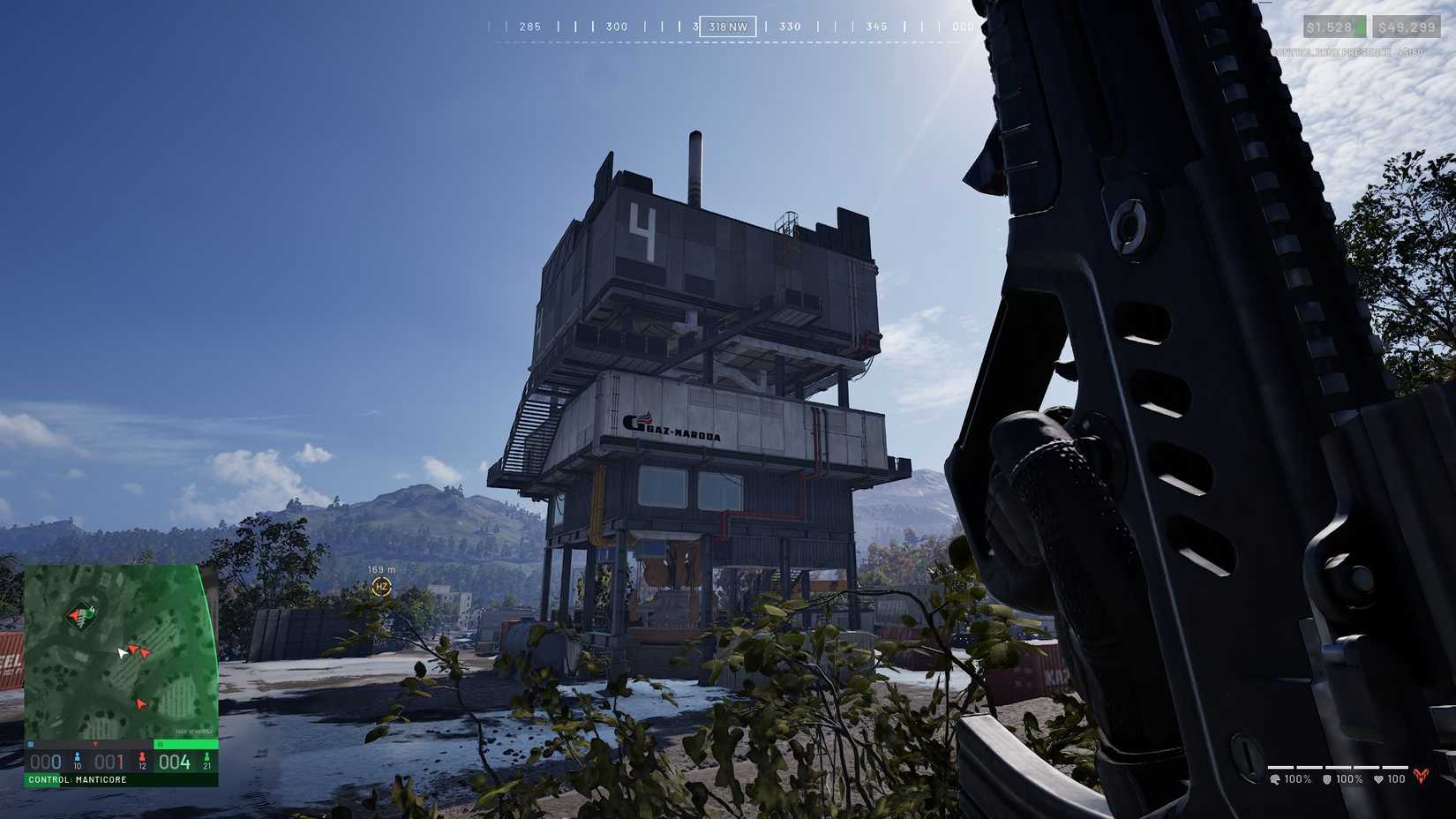 Wardogs approaching a tower