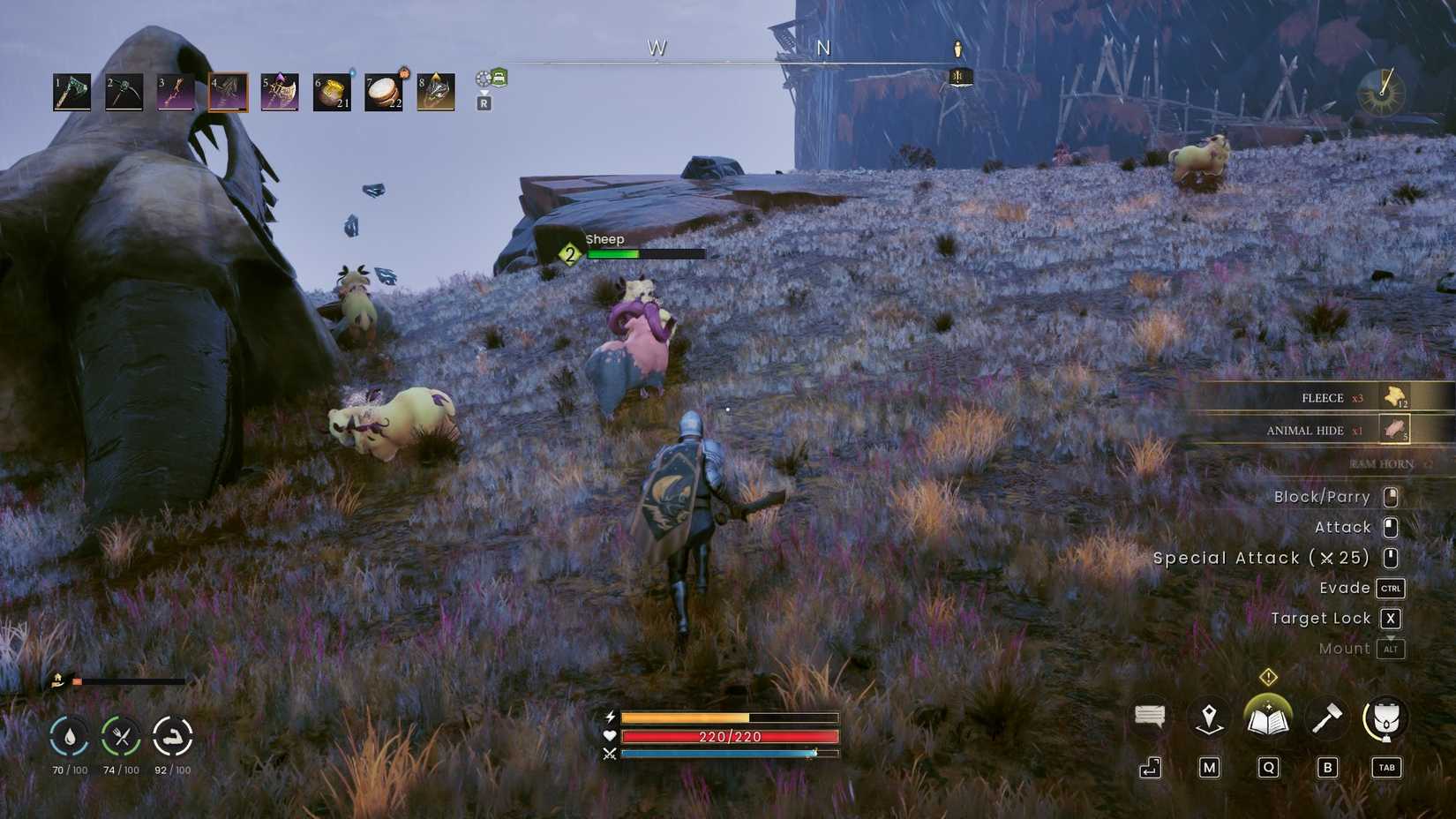Runescape Dragonwilds Sheep Herd