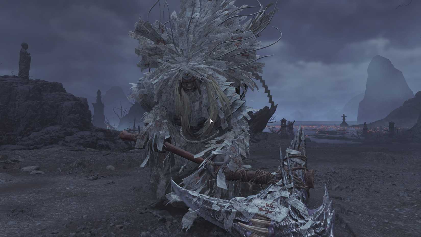 Onimusha Way of the Sword Byakue boss