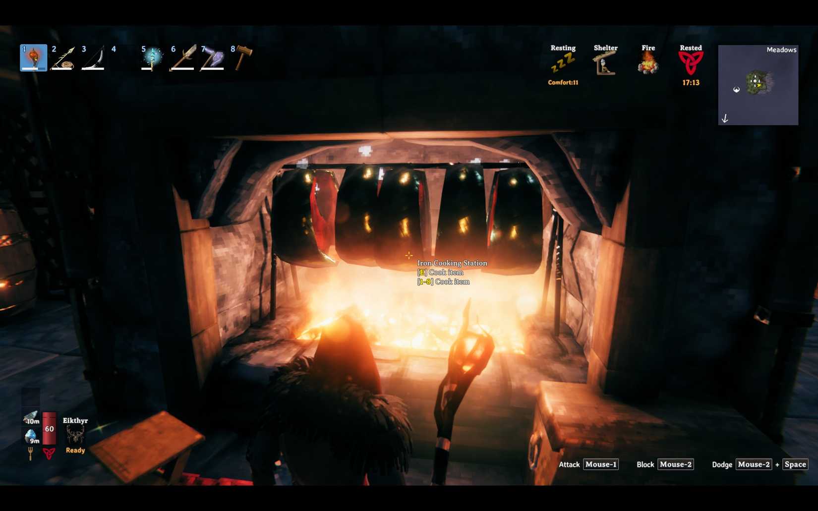 Valheim large cooking pit