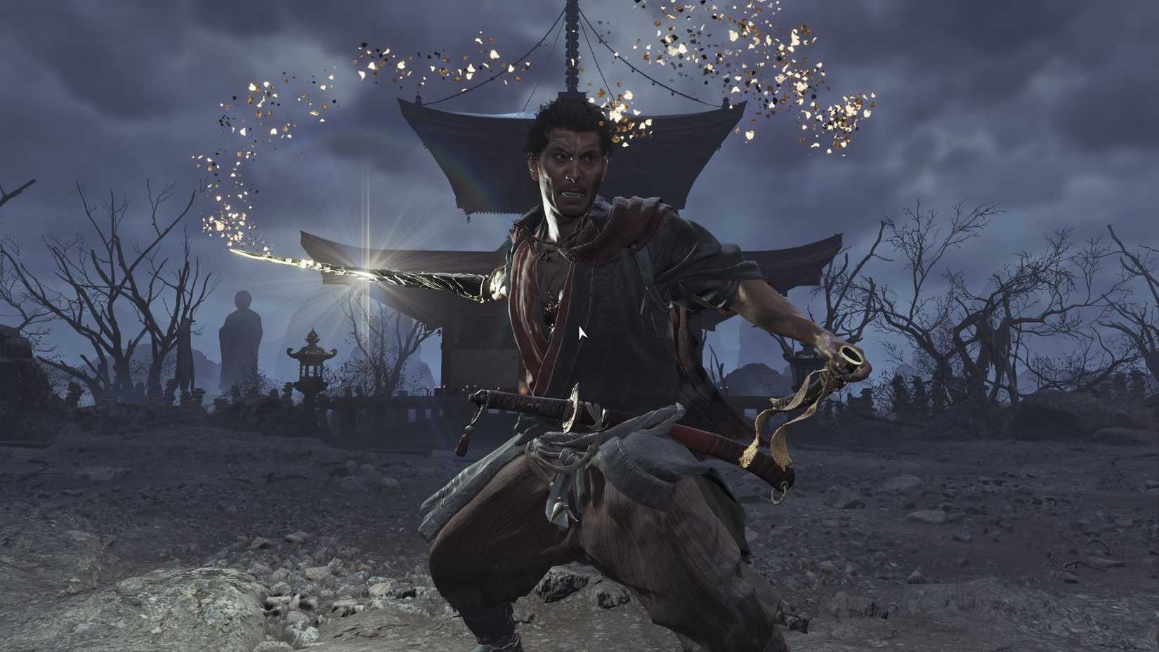 Onimusha Way of the Sword Still Water ready stance