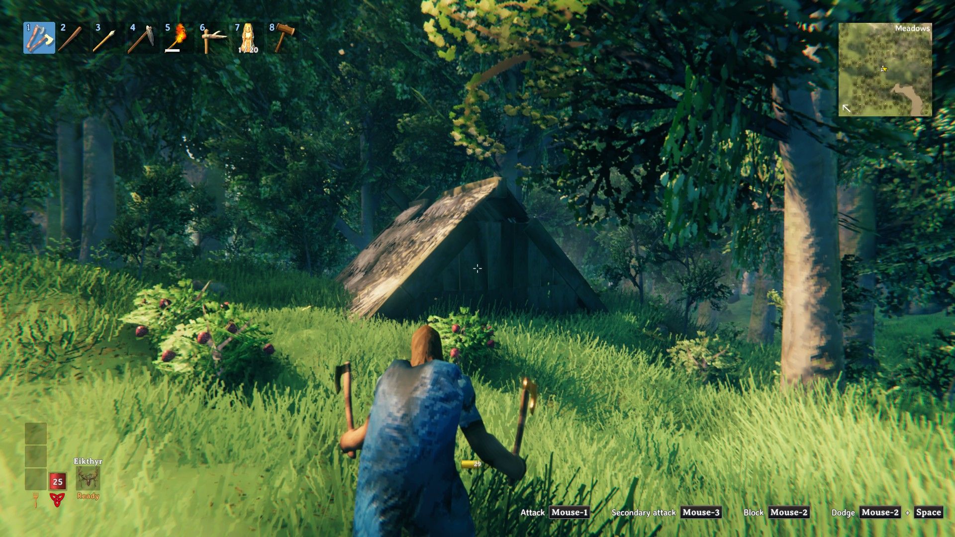 Valheim Mysterious Axe Head hovel
