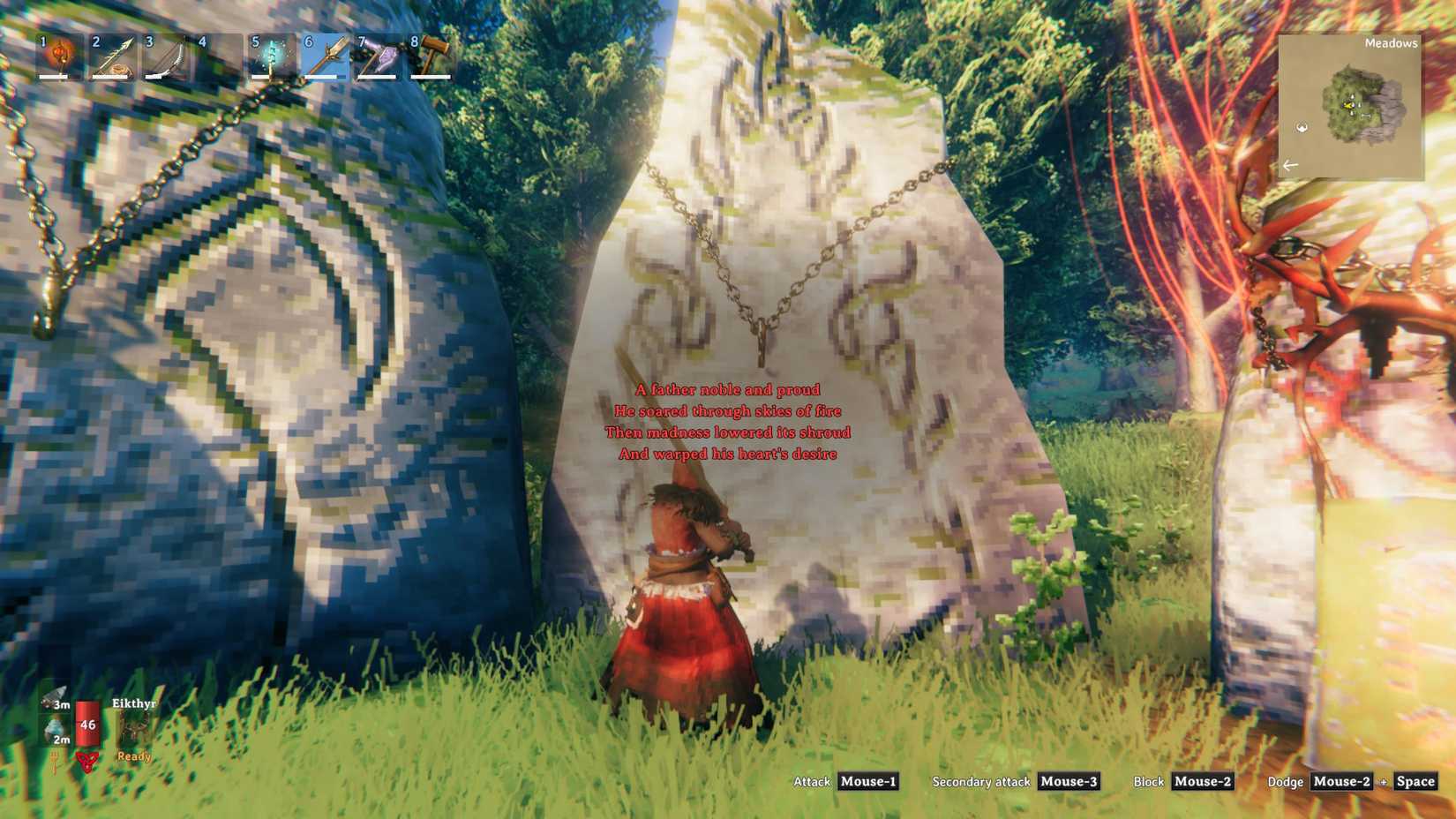 Valheim boss pillar description