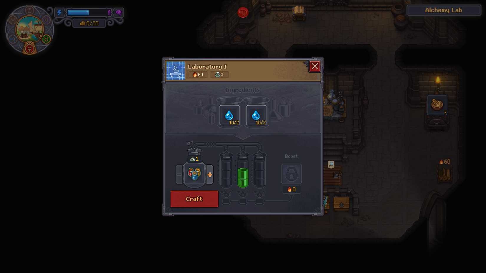 Graveyard Keeper 2 Using Alchemy to Make Paint