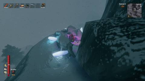 Valheim Dragon Egg on mountain