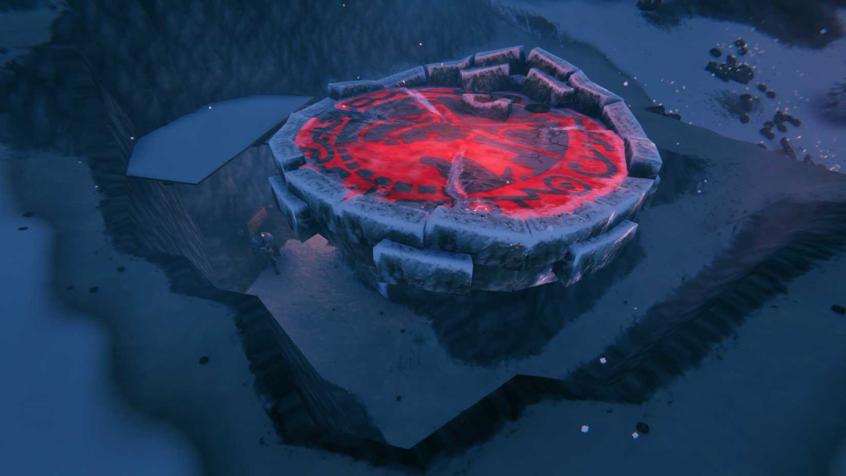 Valheim Moder boss arena trench