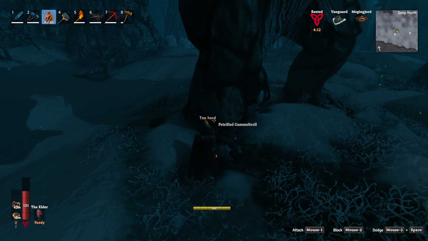 Valheim Petrified Gammeltroll