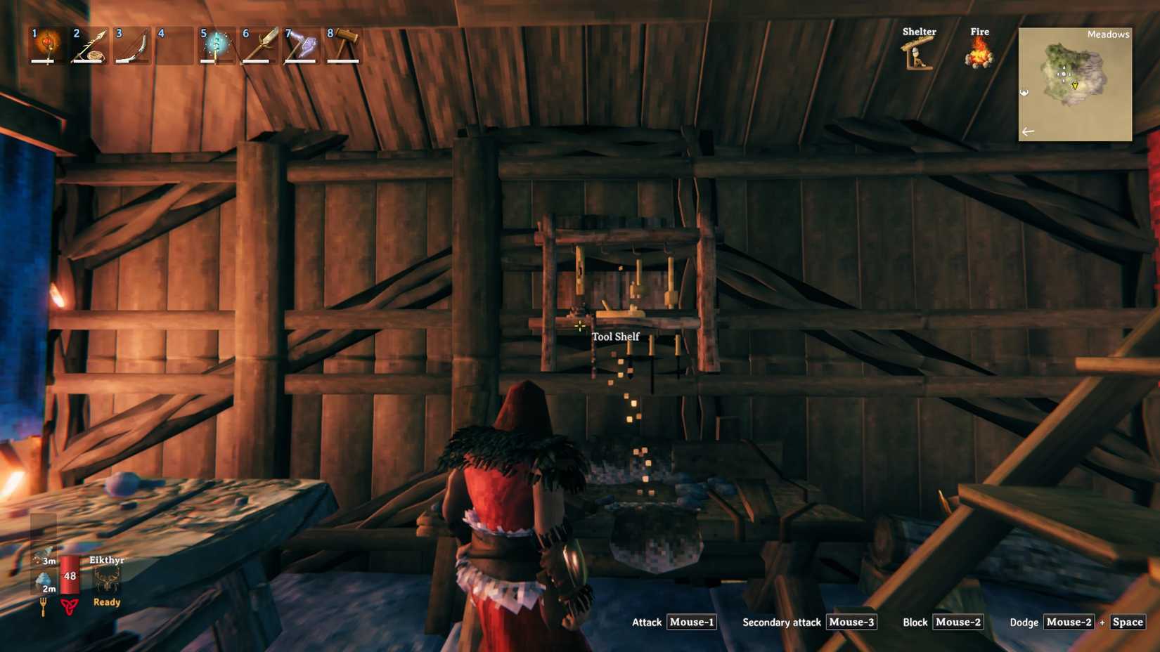 Valheim Tool Shelf