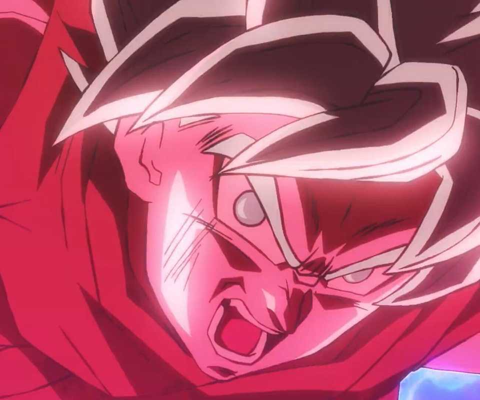 Super Saiyan Blue Kaioken Goku in Dragon Ball Super: Beerus