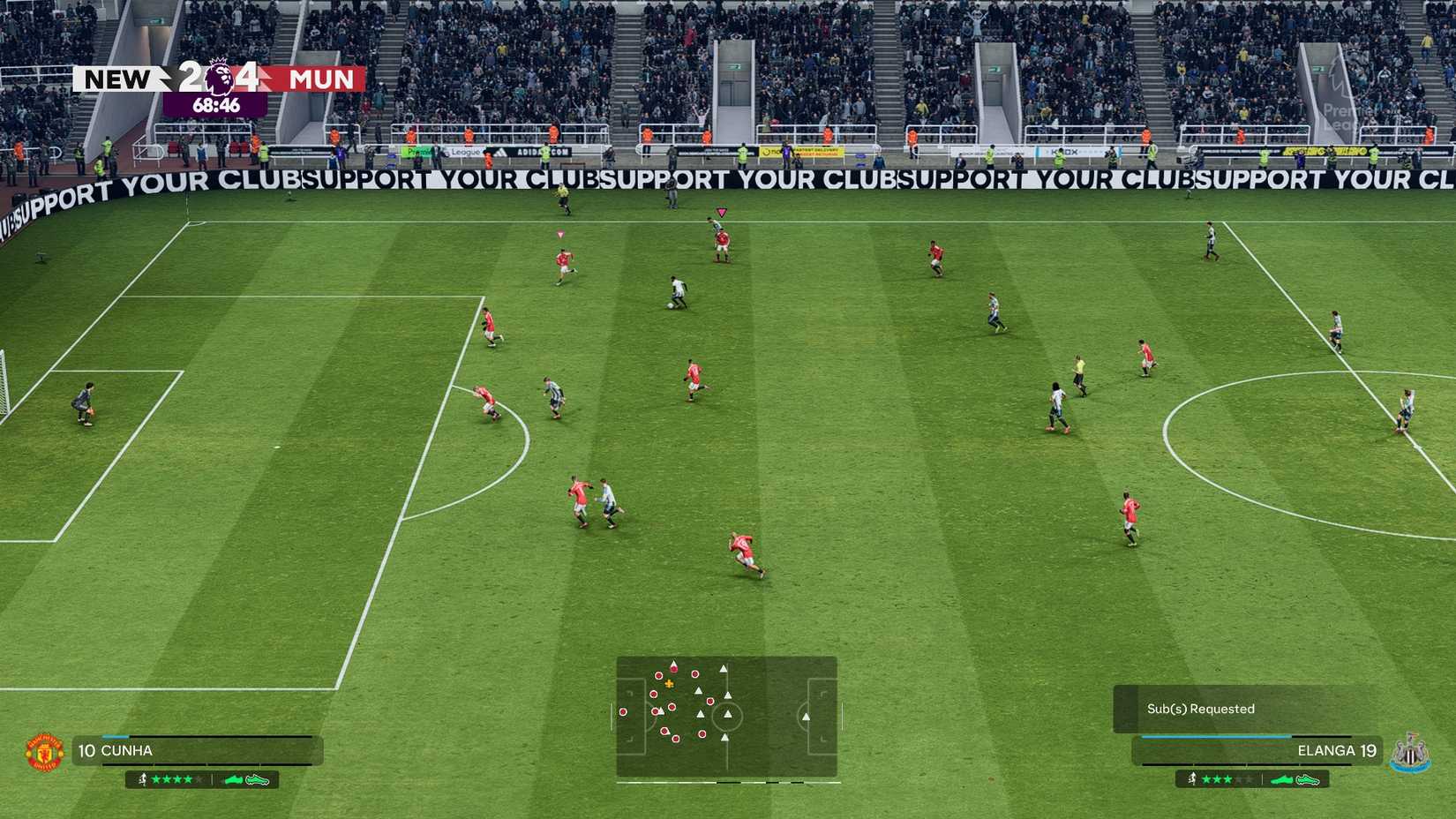 4-5-1 in play