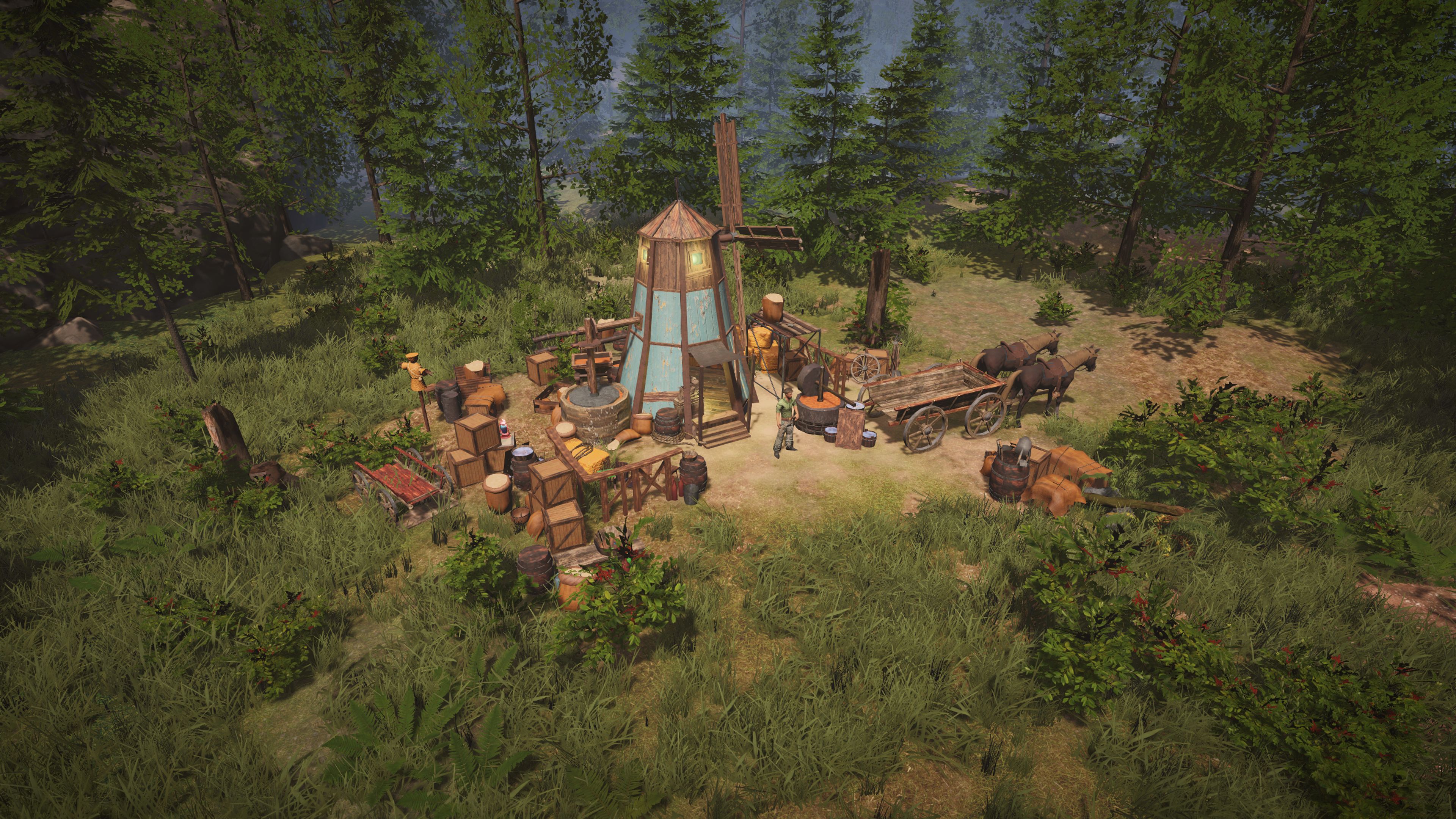 A mill in Wild West Pioneers