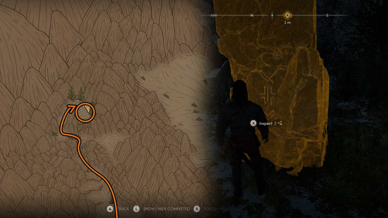 A Pilgrimage For Power Dark-Thing Location (Sacred Stone Location 2)