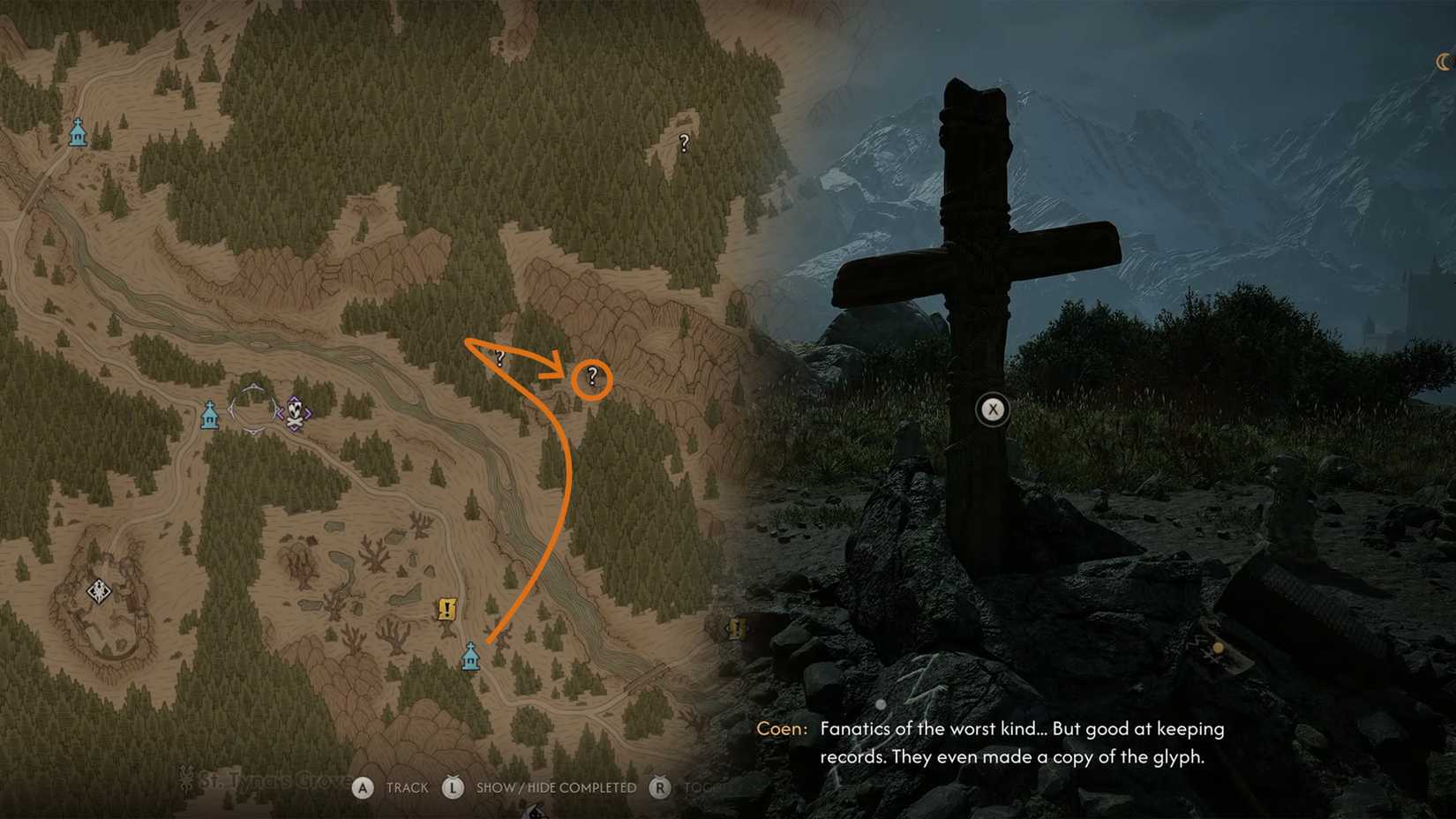 A Pilgrimage For Power Fanatics Location (Sacred Stone Location 3)
