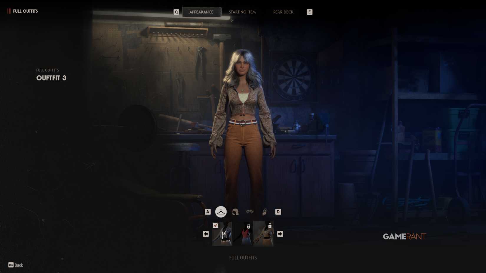 All Alexis Purcell Outfits in Halloween The Game-1