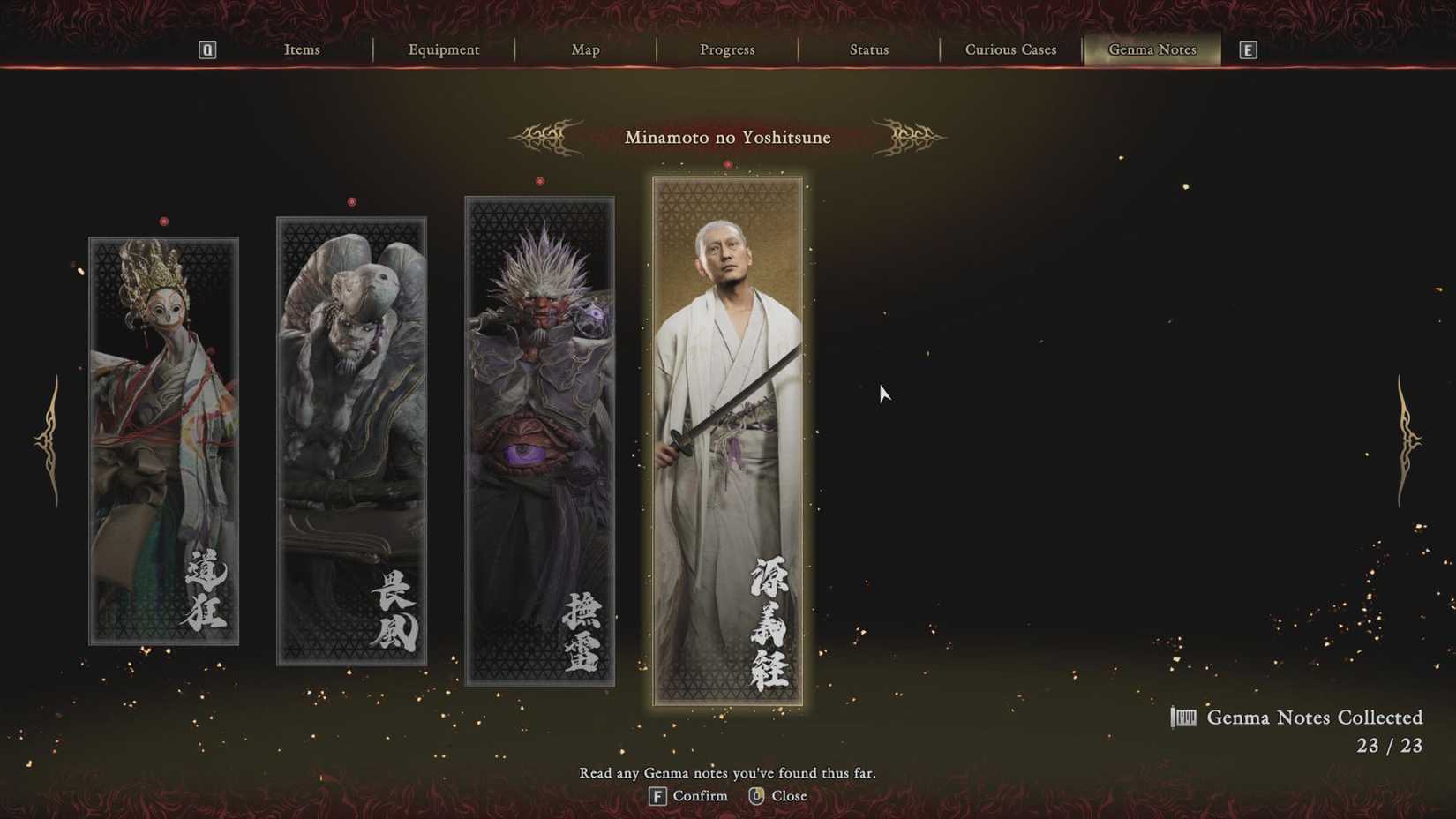 Lokasi Semua Genma Note di Onimusha: Way of The Sword 11 All Genma Notes Onimusha WoTS