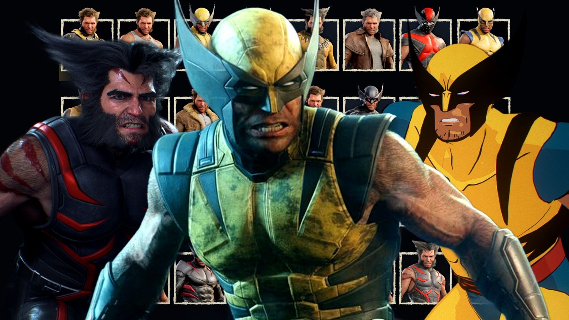 All Marvel's Wolverine Suits