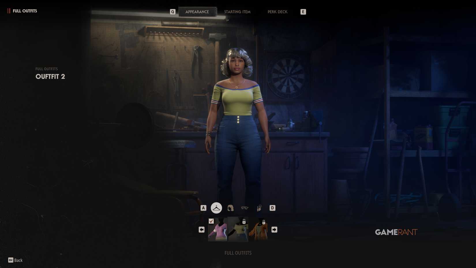 All Tanya Harrison Outfits in Halloween The Game-1