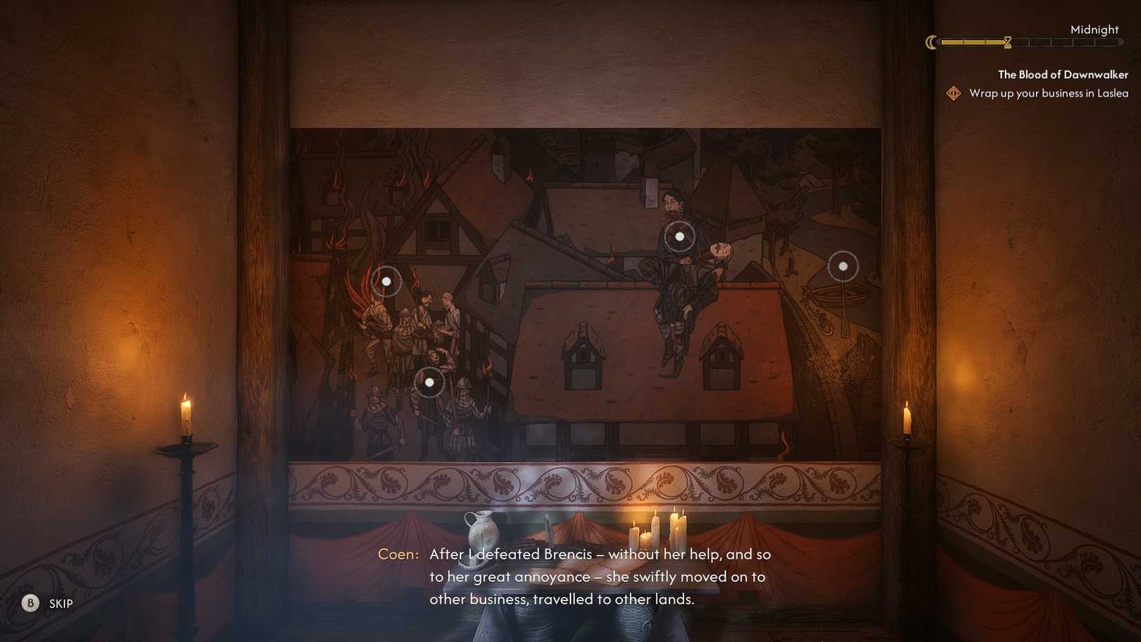 Alternative Ways to Save Lacra in The Blood of Dawnwalker