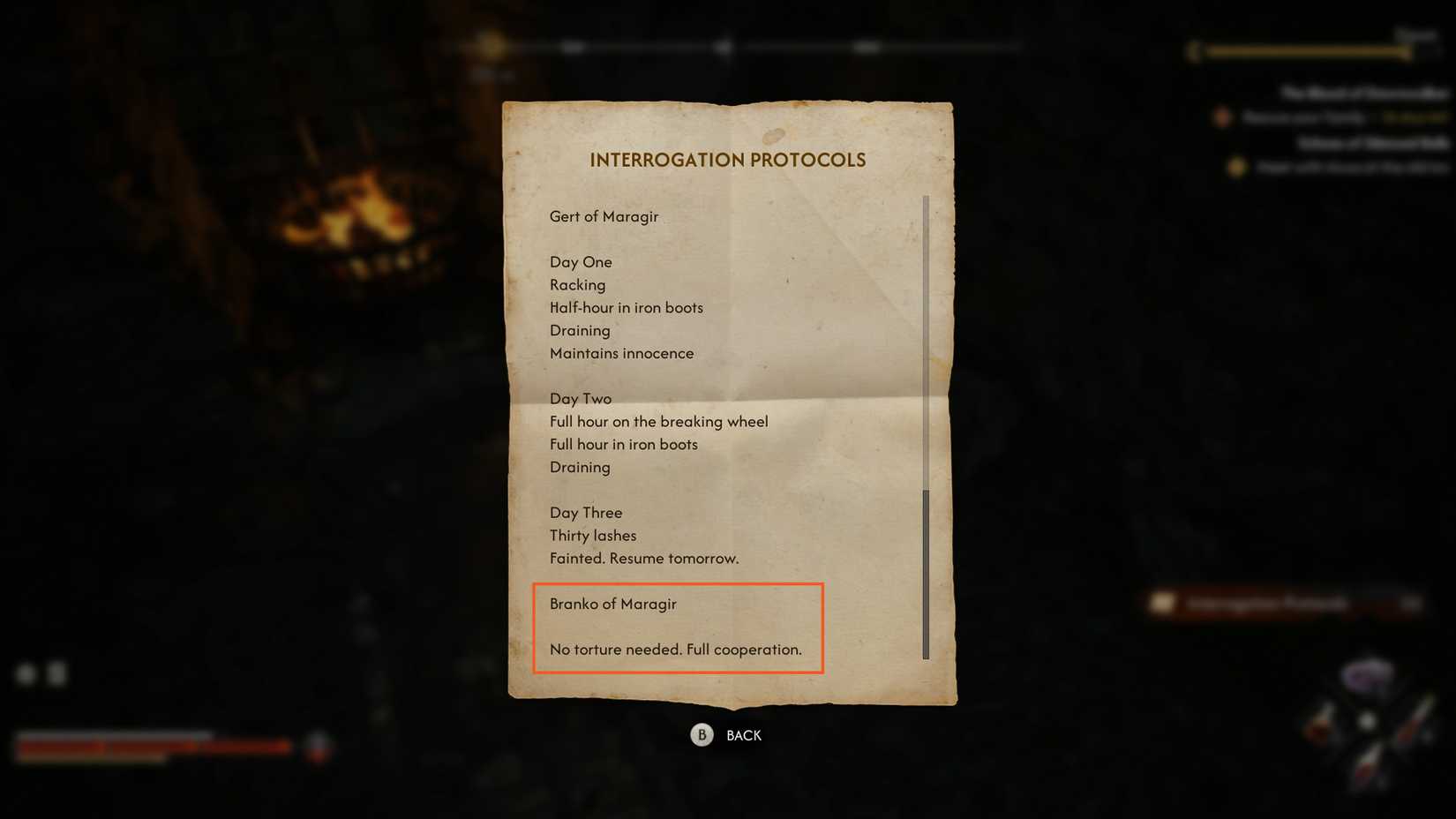 ambrus dungeon judge and executioner proof location 4 in the blood of dawnwalker