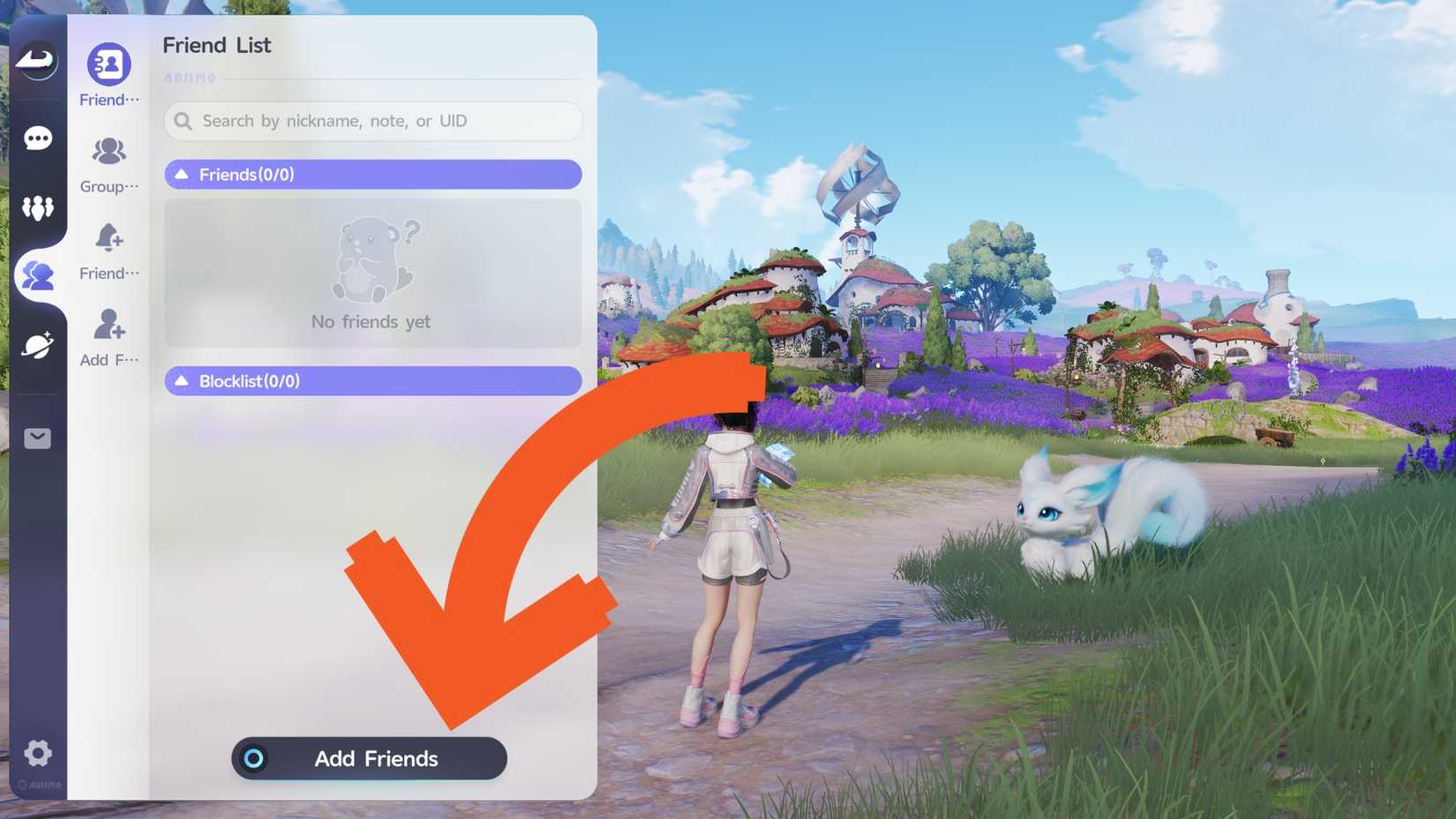aniimo add friends