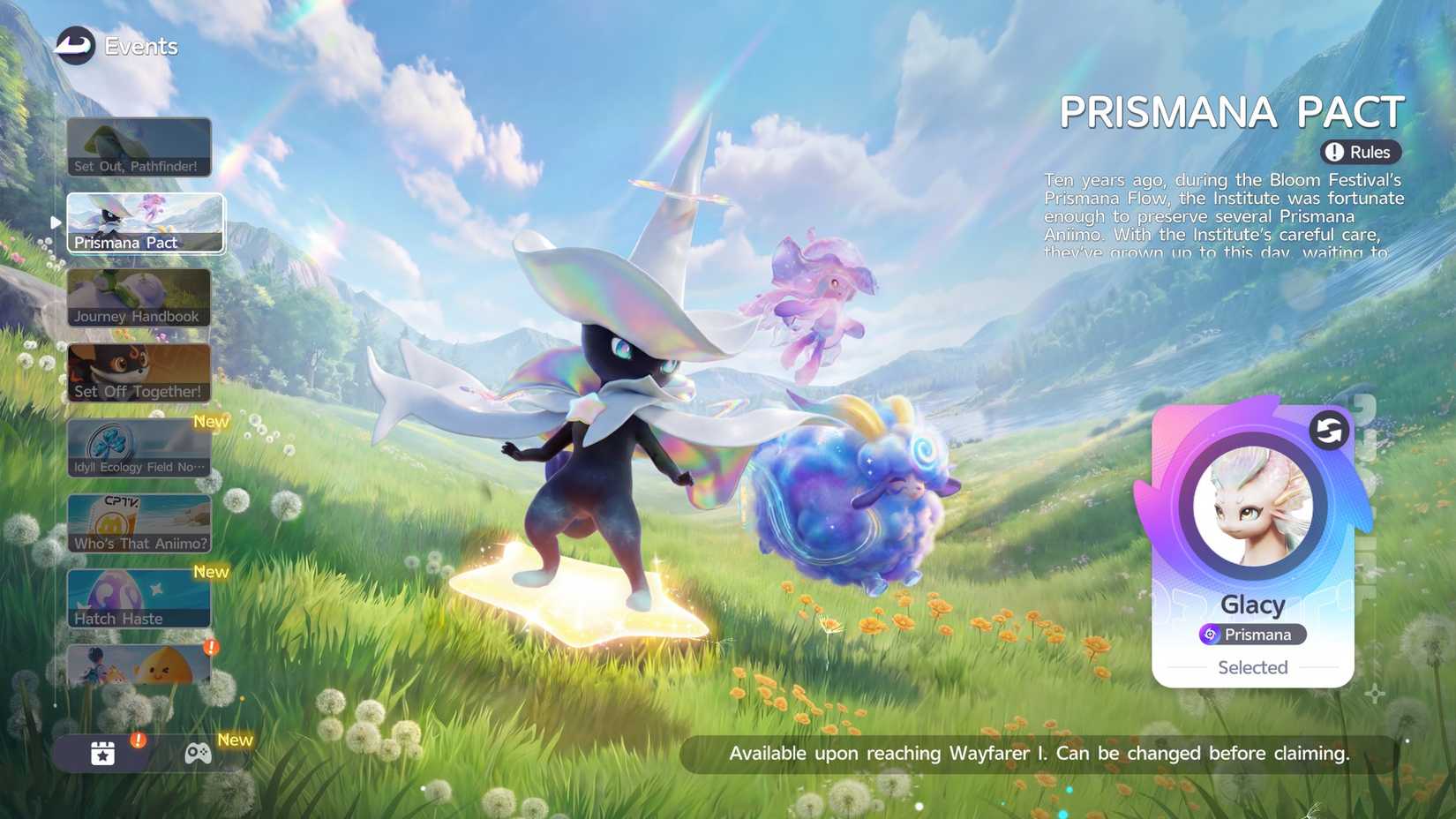 Aniimo Prismana Pact Event