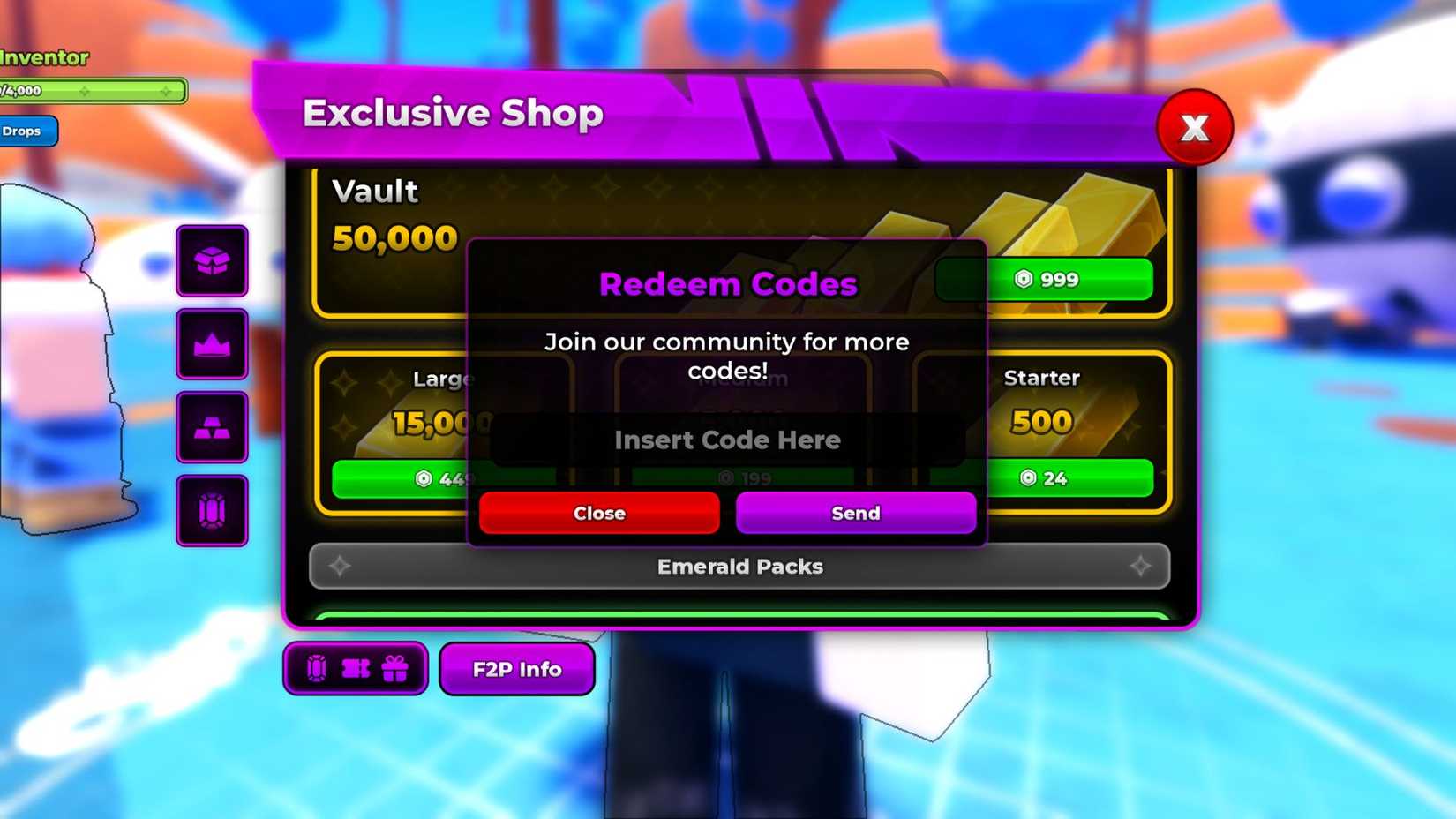 Anime Breaker the codes tab
