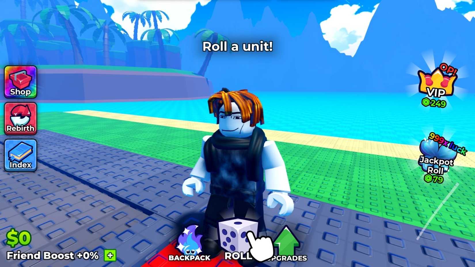 Anime Dice player