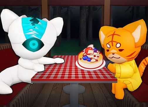 Rekomendasi Game Roblox Terbaru yang Seru Dimainkan Saat Ini 9 Anomaly Cafe new games eating a cake with an anomaly character