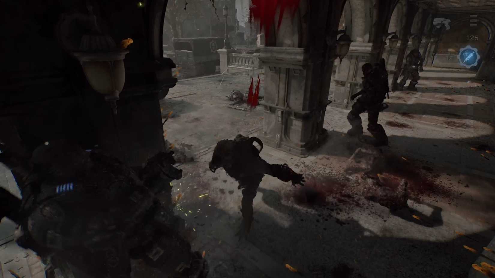 armored wretch stunning in gears of war eday