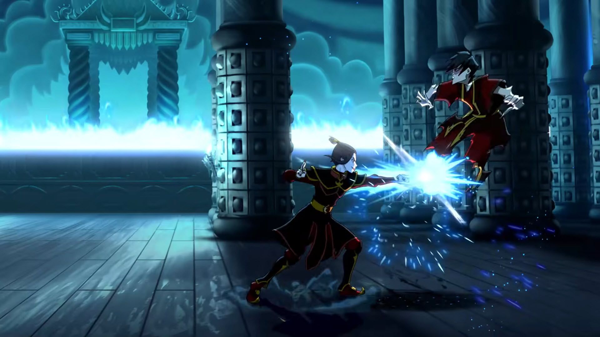 avatar legends azula vs zuko fight