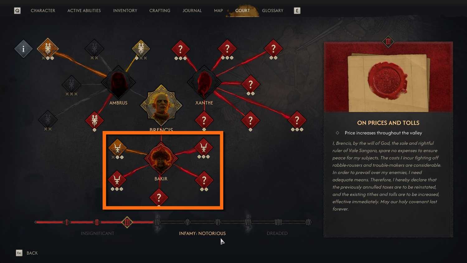 Panduan Lengkap The Blood of Dawnwalker Where Loyalty Lies 11 bakir missions blood of dawnwalker