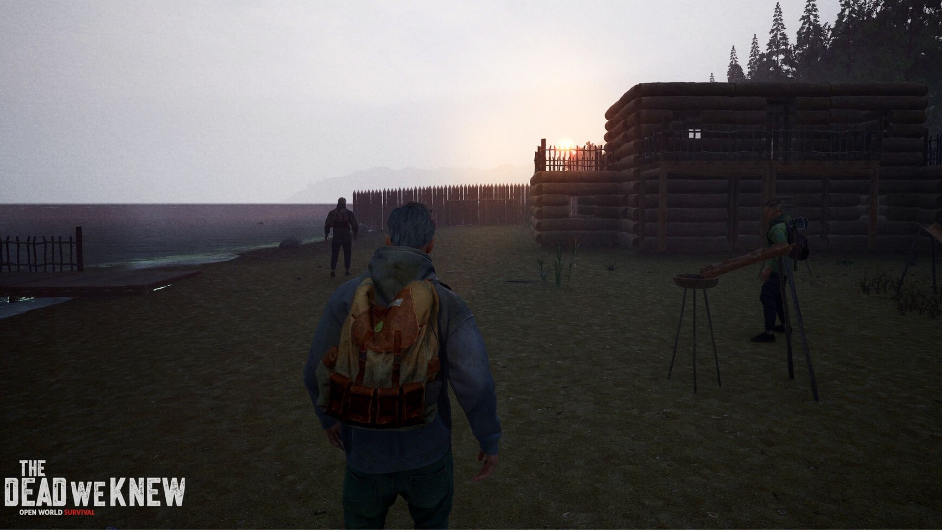 Base building on the shore