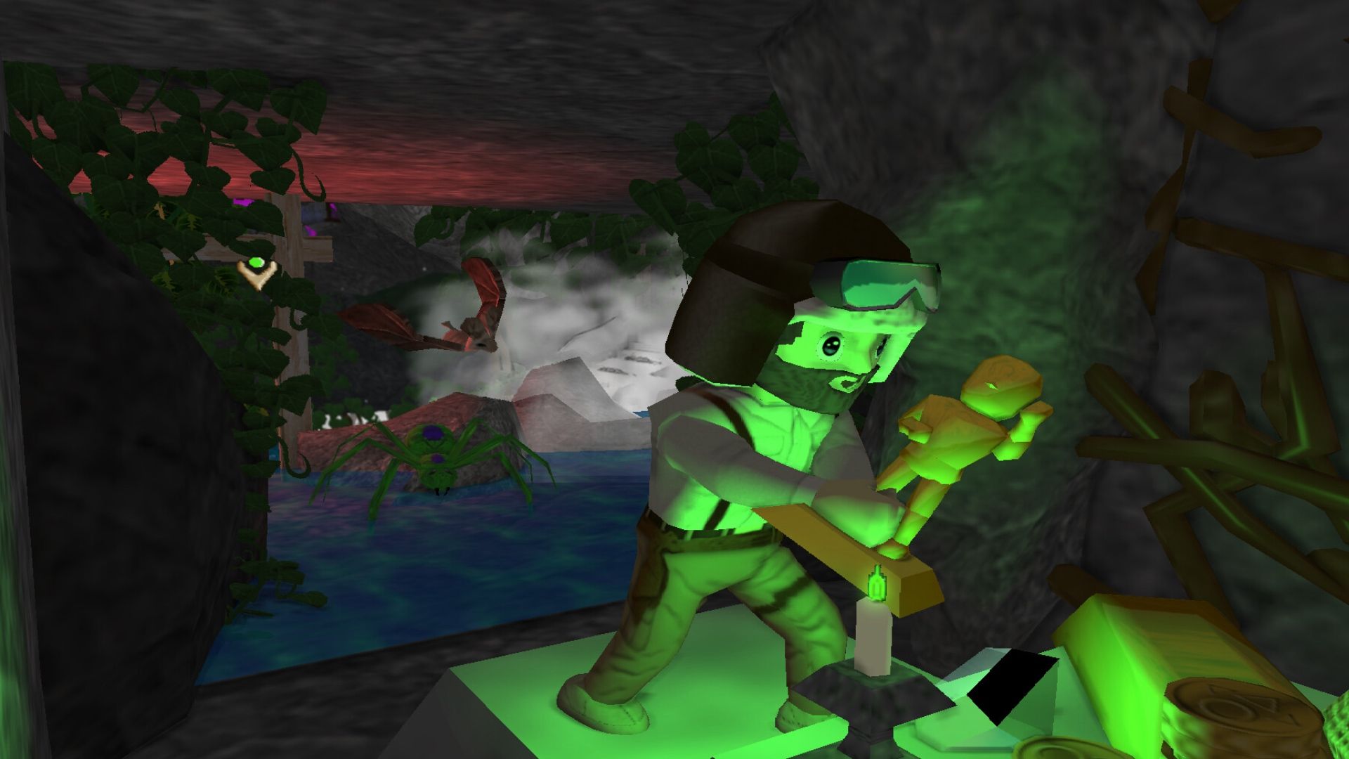 Discovering ancient relic