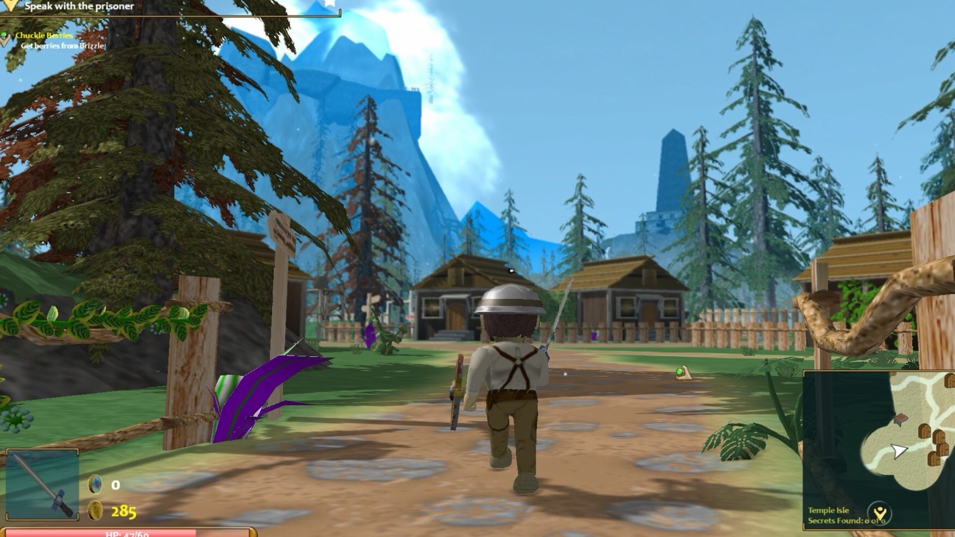 Exploring small village