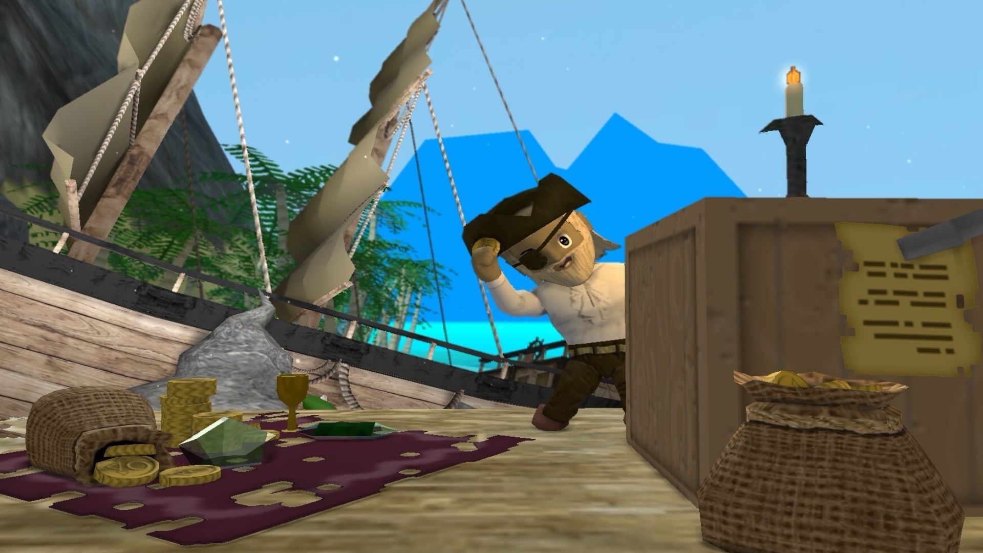 Pirate with eye patch