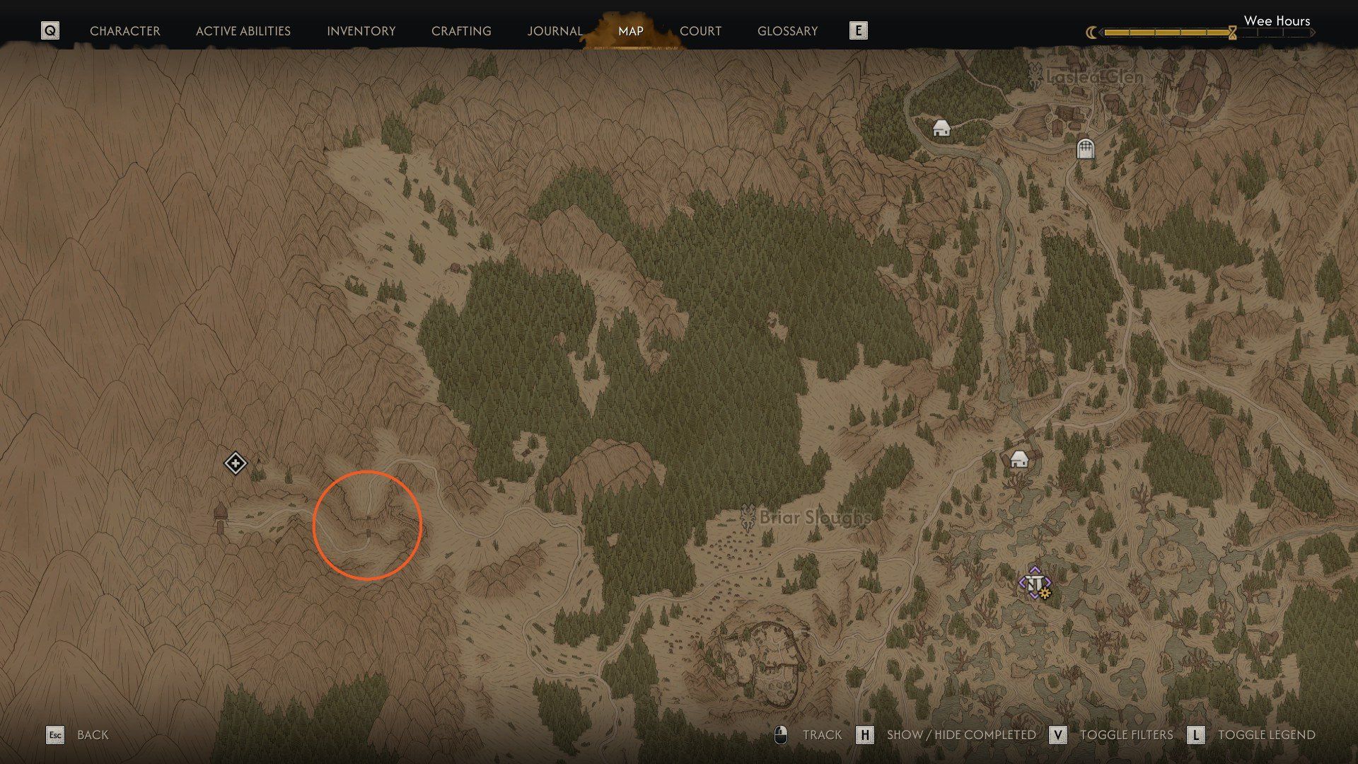 Blood of Dawnwalker Durandal map location