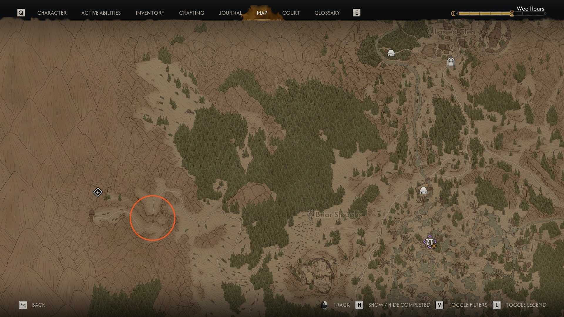 Blood of Dawnwalker Durandal map location