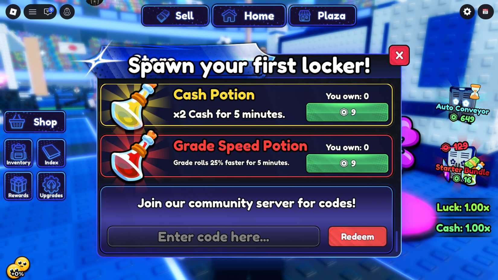 Blue Lock Farm Codes