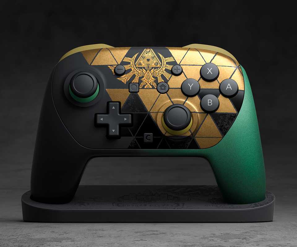 Nintendo Resmi Ungkap Kontroler Baru 6 brand-new-nintendo-controller-officially-revealed-gamerant-controller-front-plinth