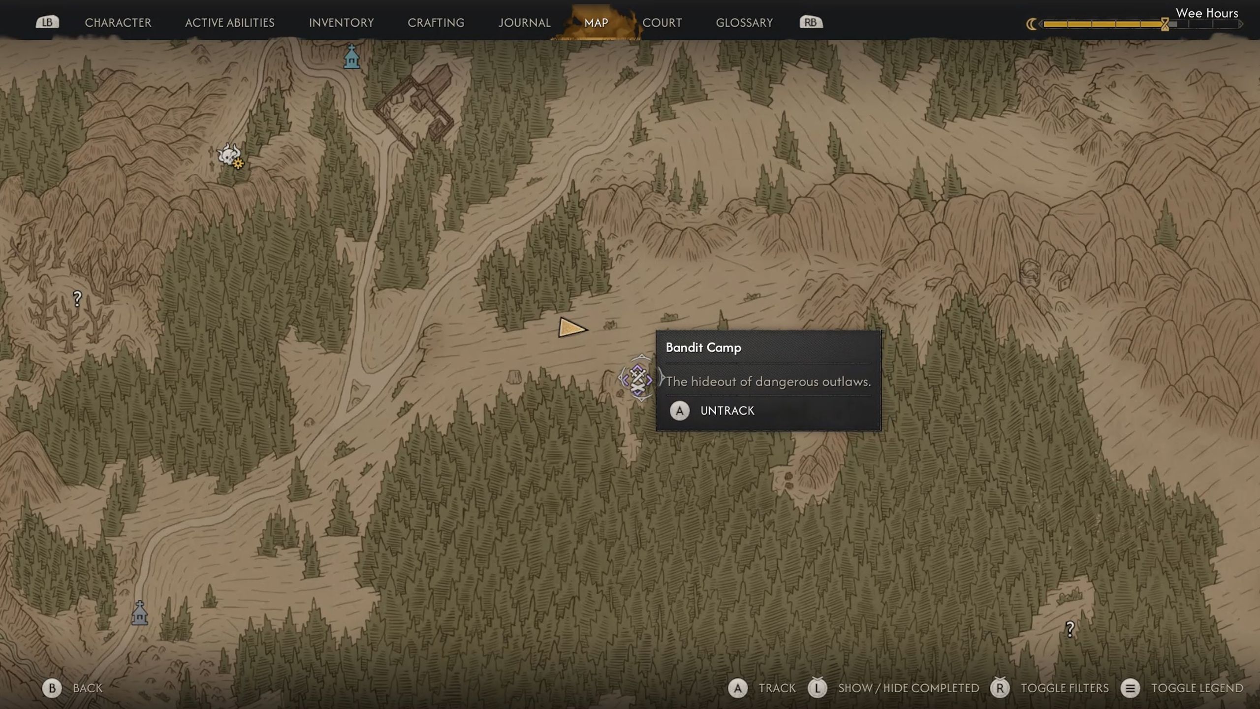 Briar Sloughs Treasure Location 1 In The Blood Of Dawnwalker
