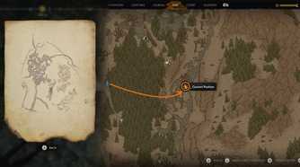 Semua Lokasi Harta Karun di The Blood Of Dawnwalker (Peta Harta Karun & Will-O-The-Wisp) 24 Briar Sloughs Treasure Location in The Blood of Dawnwalker