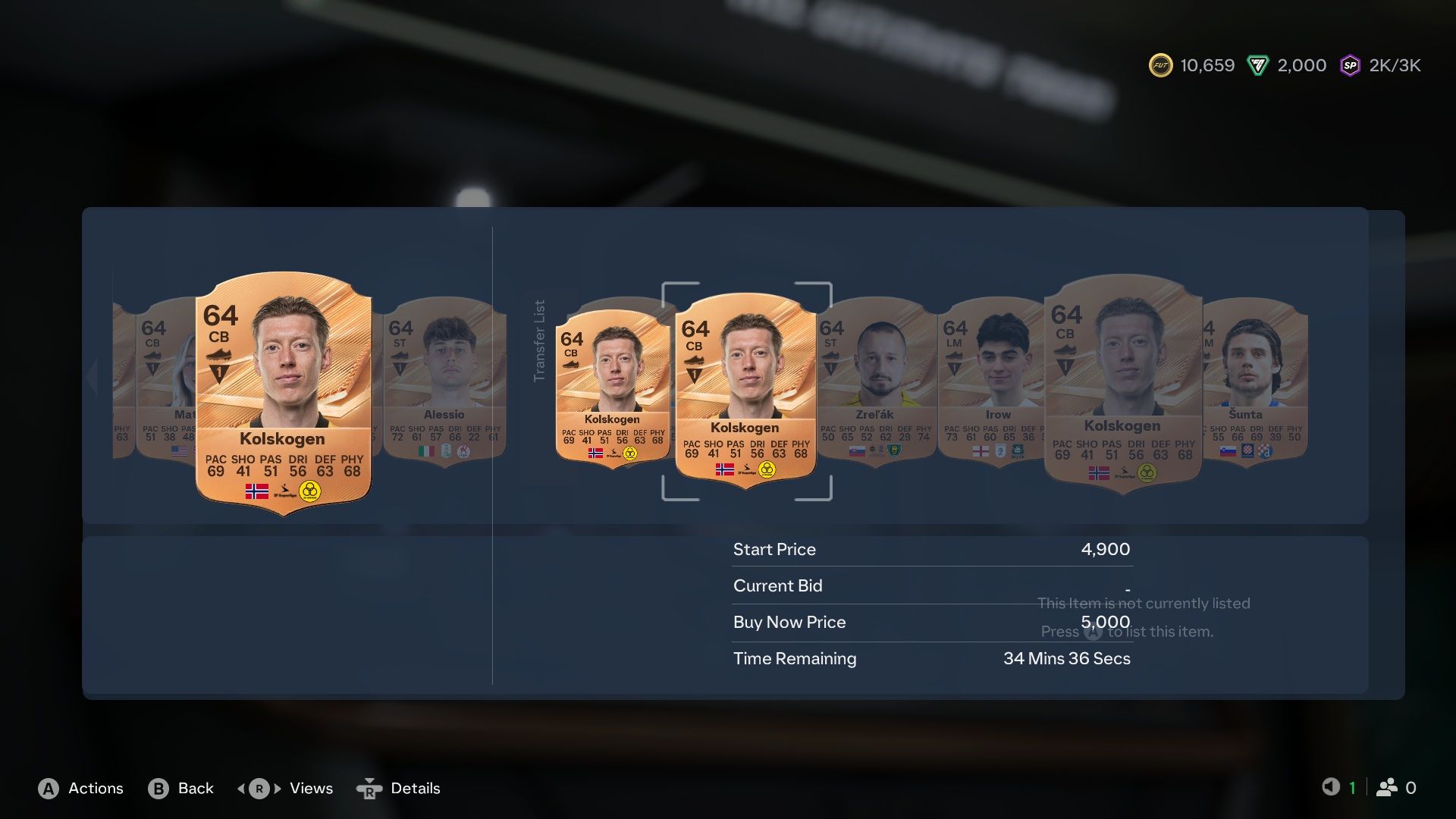 Bronze Player Price 1 - FC 27-1