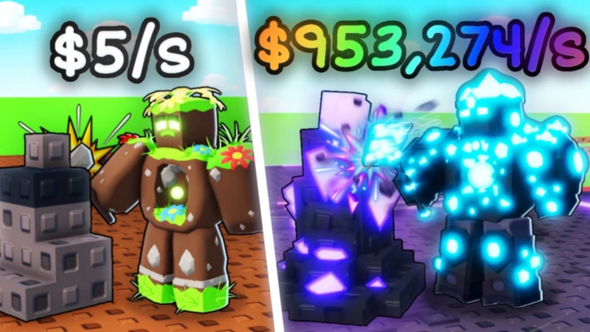 Build A Golem characters