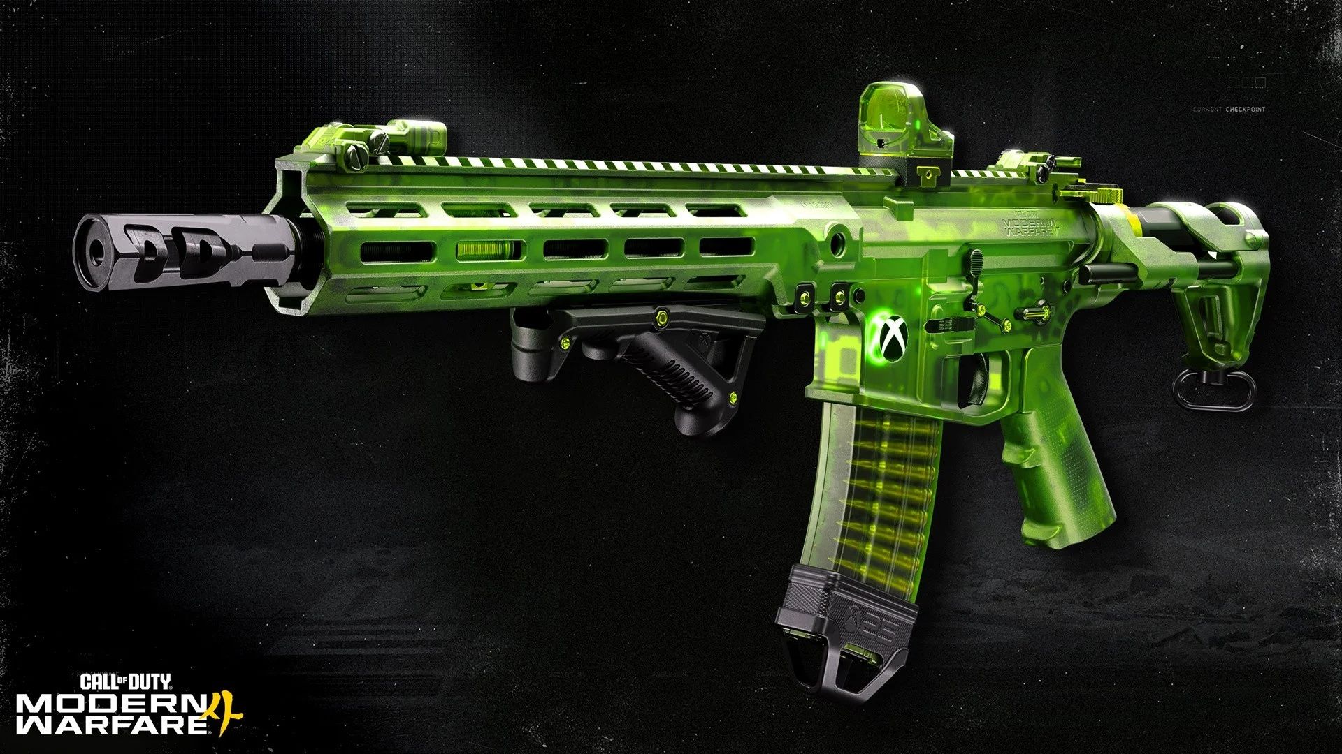 call of duty modern warfare 4 og green inner circuit M4 blueprint