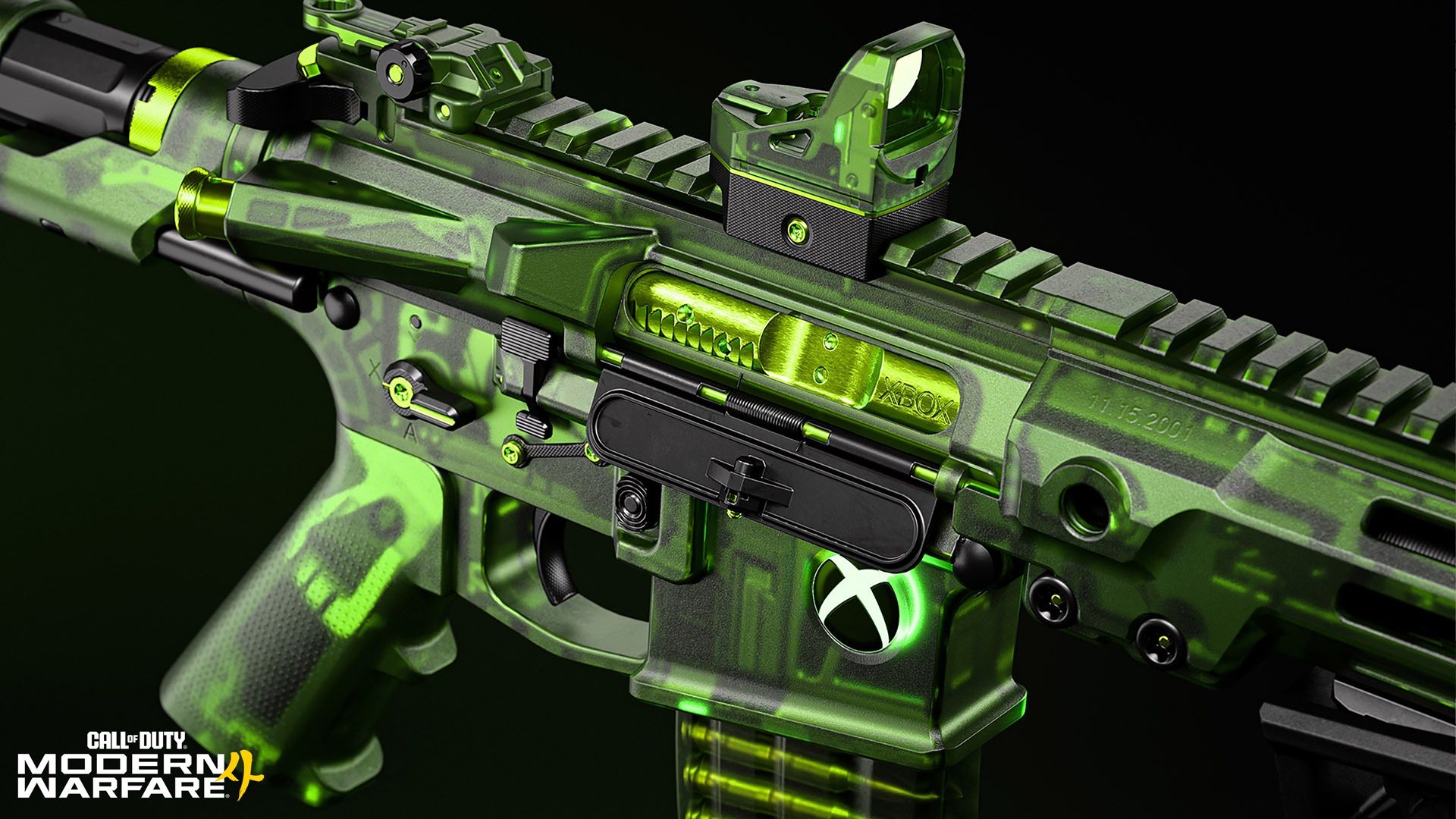 call of duty modern warfare 4 og green inner circuit blueprint close up