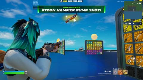 Cartoon Hammer Pump Shotgun - Fortnite - 1V1 with Every Gun - 3-1