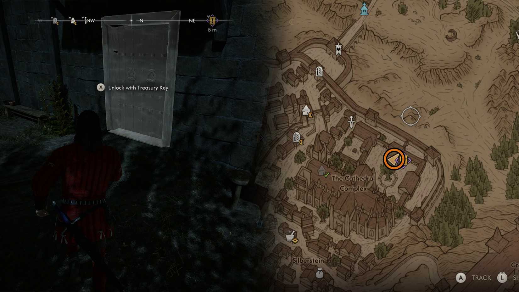 Cathedral Treasury Location In The Blood of Dawnwalker