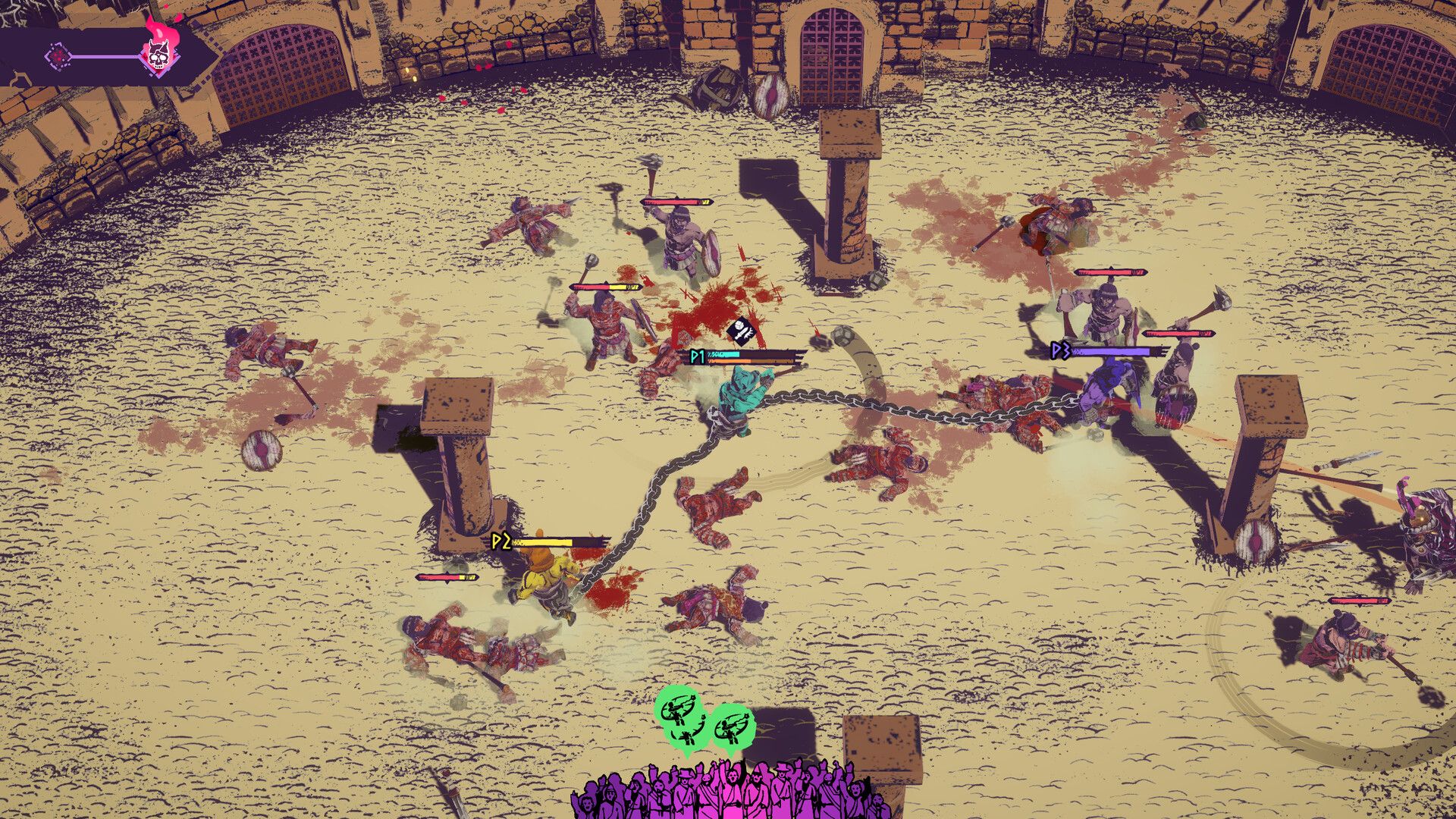 Chained Beasts promo gameplay screenshot 1